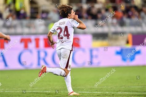 Simone Verdi Torino Celebrates After Scoring Editorial Stock Photo