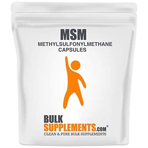 [PRE-ORDER] BulkSupplements.com MSM Powder (Methylsulfonylmethane ...