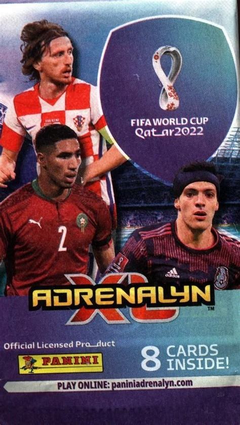 Panini Fifa World Cup Qatar Adrenalyn Xl Saszetka Z Kartami