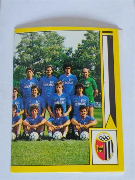 FIGURINA CALCIATORI PANINI 1988 89 ASCOLI SQUADRA N 15 OTTIMA DA