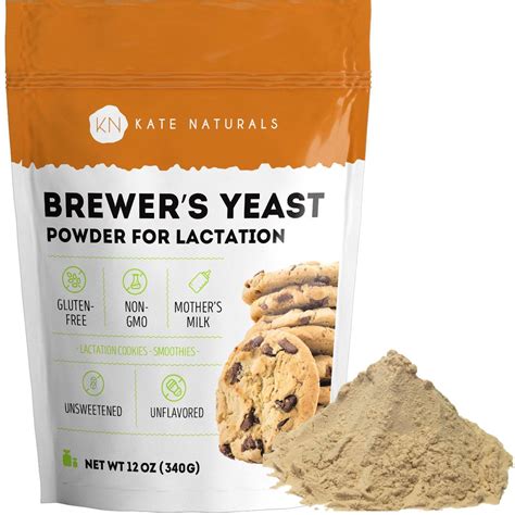 Snapklik.com : Kate Naturals Brewers Yeast Powder For Lactation Support