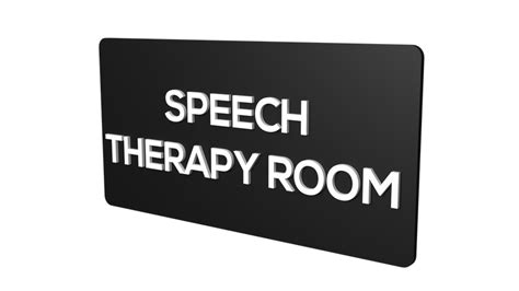 speech therapy room speech therapy room speech therapy room signage