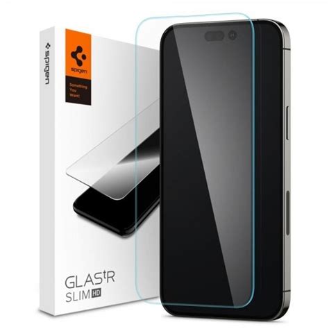 Spigen Iphone Pro Sk Rmskydd Glas Tr Slim Elgiganten Elgiganten