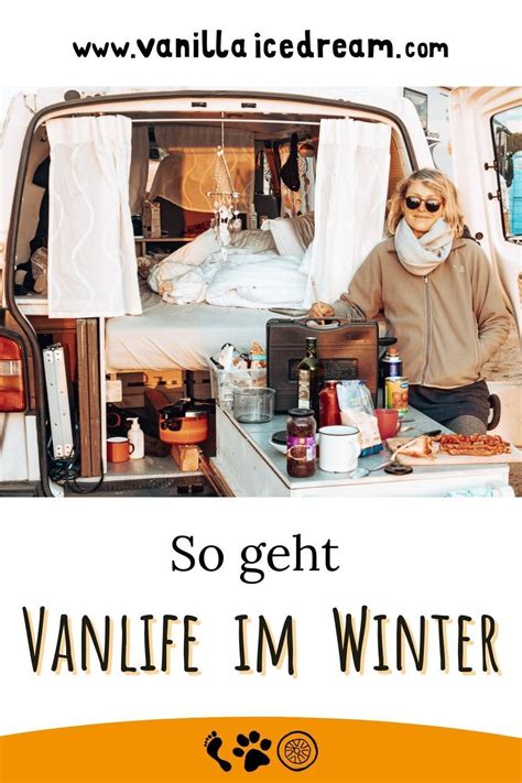 Wintervanlife Camping In Der Kalten Jahreszeit Vanilla Icedream