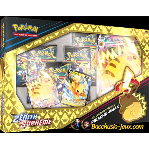 Pok Mon Coffret Collection Sp Ciale Eb Z Nith Supr Me Pikachu Vmax