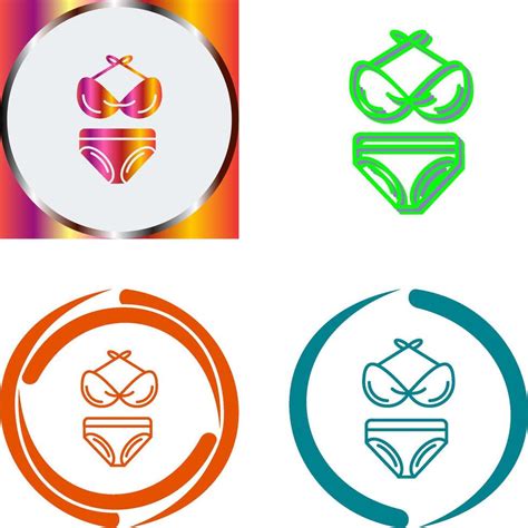bikini icono diseño 45578809 Vector en Vecteezy
