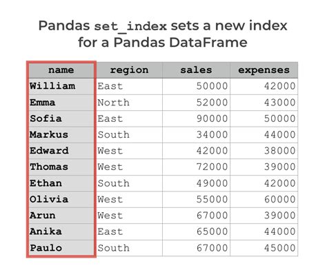 How To Create Pandas Dataframe With Index At Hamish Nathan Blog