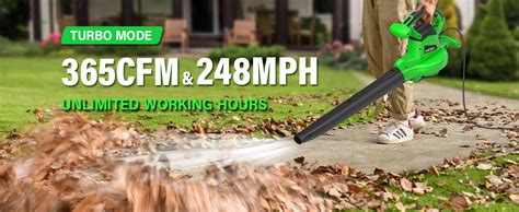 Soyus 3 In 1 Electric Leaf Blower Vacuum And Mulcher 12amp 365cfm Leaf Vac With