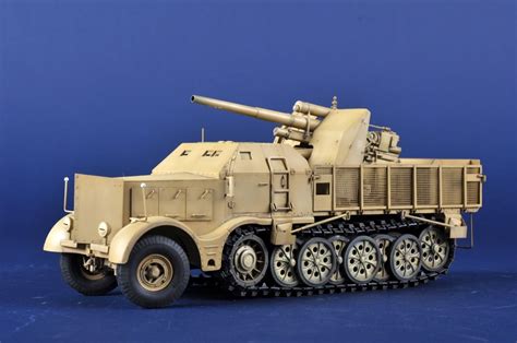 Trumpeter Schwerer Zugkraftwagen T With Cm Flak Armorama