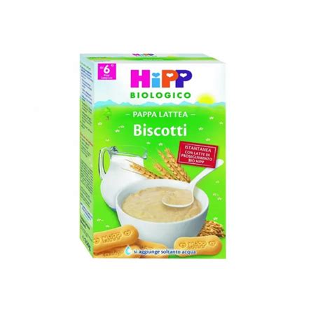 Hipp Bio Pappa Lattea Biscotto Mesi G Pi Medical