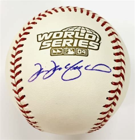 Tim Wakefield Autographed Official 2004 World Series Baseball – KBK Sports