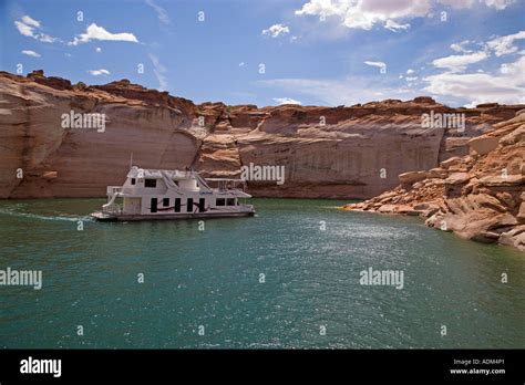 Lake Powell Page Arizona Stock Photo - Alamy