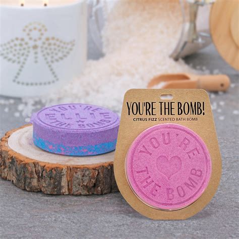 Personalised Bath Bomb Name Ts