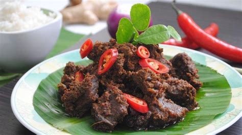 Resep Bumbu Rendang Daging Sapi Spesial Menu Khas Makanan Lebaran