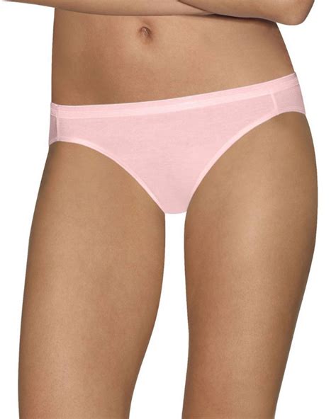 Buy Hanes Hucc Ultimate Comfort Cotton Womens Bikini Panties Pack