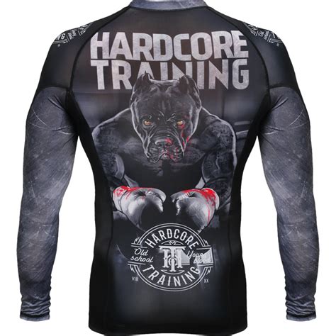 Рашгард Hardcore Training х Ground Shark The Moment of Truth купить в Москве