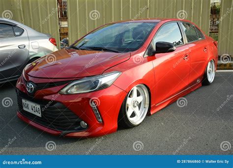 Toyota Vios At Hoon Fest Car Meet In Paranaque Philippines Editorial