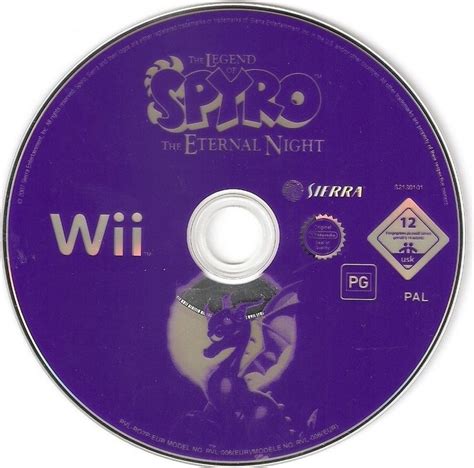 The Legend Of Spyro The Eternal Night Cover Or Packaging Material