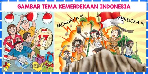 10+ Contoh Gambar Tema Kemerdekaan Indonesia - MOCIPAY