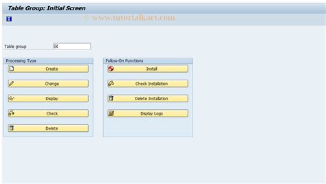 FMSPLIT TABLE INST SAP Tcode Maintain FI SL Tables Transaction Code