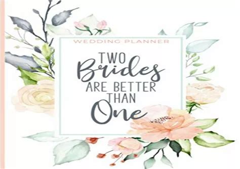 Ppt Pdf Two Brides Are Better Than One Wedding Planner Mrs And