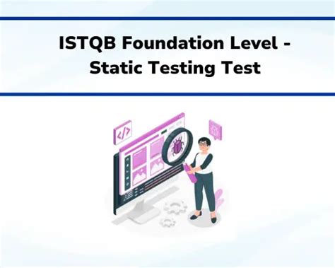 ISTQB Foundation Level Static Testing