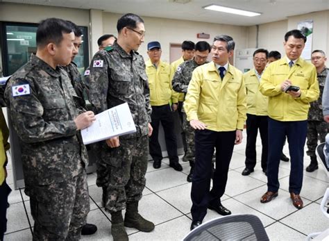 국방부장관 국방부 국가안전대진단 합동점검 현장방문