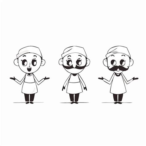 Um Desenho De Um Personagem De Desenho Animado Um Bigode E Um Fundo