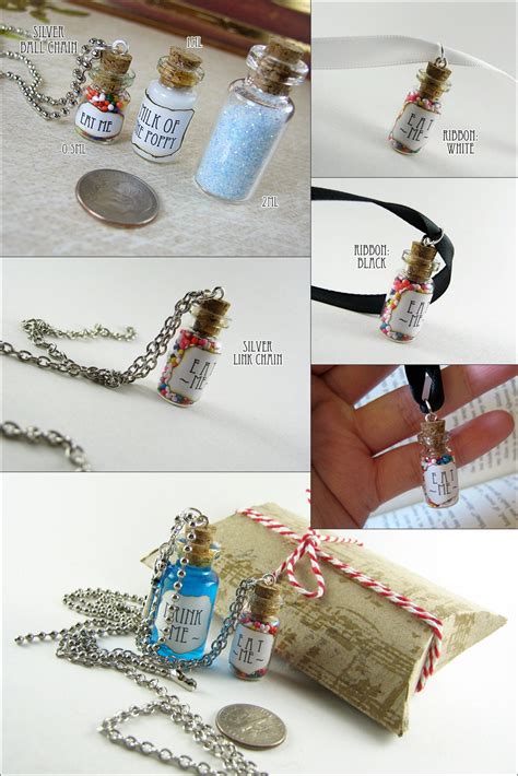 Love Potion 1ml Glass Bottle Necklace Charm Cork Vial - Etsy