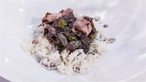 Masterchef Celebrity Receta De Chipirones Con Arroz De Pitingo