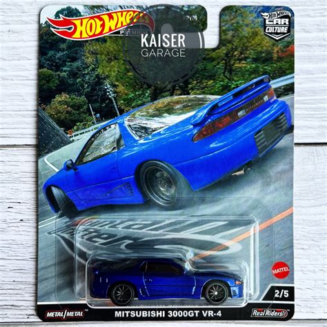 Hot Wheels Premium Mountain Drifters Mitsubishi 3000GT VR 4 Shopee Malaysia