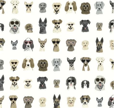 Dog Days Wallpaper • Whimsical Walls