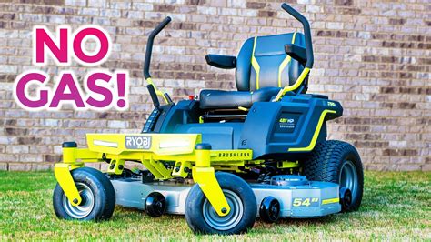 Ego Zero Turn Lawn Mower Vs Ryobi