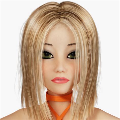 Free D Naked Girls Models TurboSquid