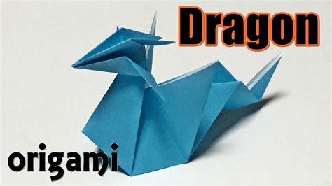 Easy Origami Dragon For Beginners How To Make A Paper Cool Dragon