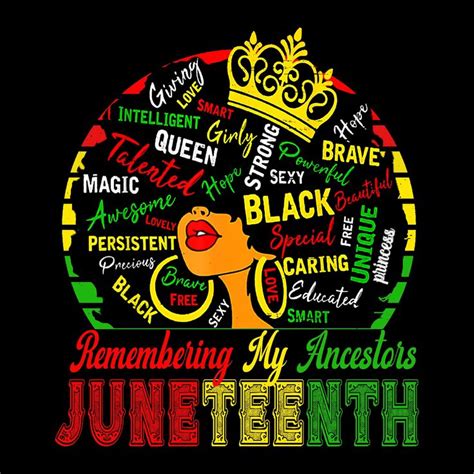 Remembering My Ancestors Juneteenth Celebrate Black Women Juneteenth