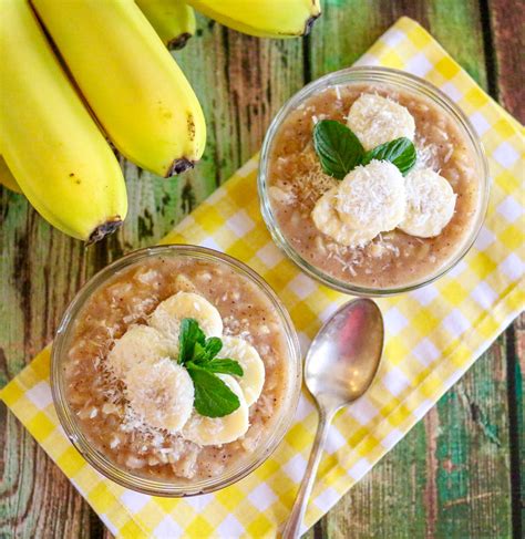 Instant Pot Vegan Brown Rice Banana Pudding - Sharon Palmer, The Plant Powered Dietitian