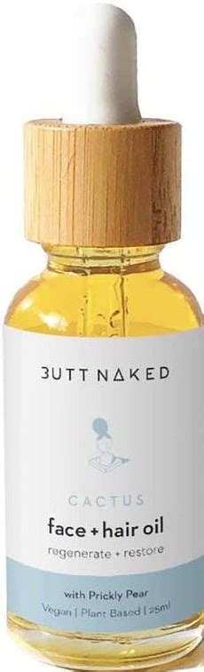 Thành phần Butt Naked Body Cactus Prickly Pear Face Hair Oil