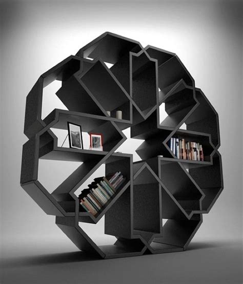 30 Gorgeous and Innovative Bookshelves | Bookshelf design, Contemporary ...