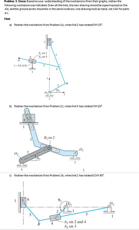 Solved Problem 3. Given: Based onyour understanding of the | Chegg.com 