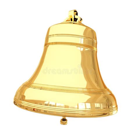 Goldene Glocke D Stock Abbildung Illustration Von Unabh Ngigkeit