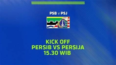 Link Live Streaming Bola Persib Vs Persija Di Liga 1 Siaran TV