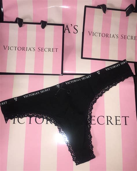 Calcinha Victorias Secret Preta Lingerie Feminina Victorias Secret Nunca Usado 50962509 Enjoei