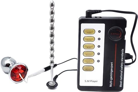 Amazon Adult Sex Toys With Dilator Urethra Sounds Electro Shock Anal Plug Stimulation