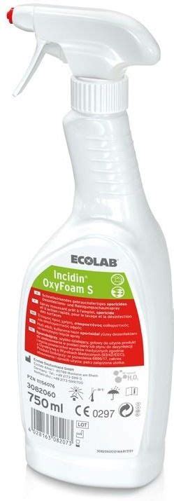 Ecolab Incidin Oxyfoam S Bezalkoholowa Piana Do Dezynfekcji 750ml