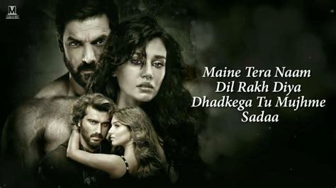 Read Maine Tera Naam Dil Rakh Diya Song Lyrics In English Tfiglobal