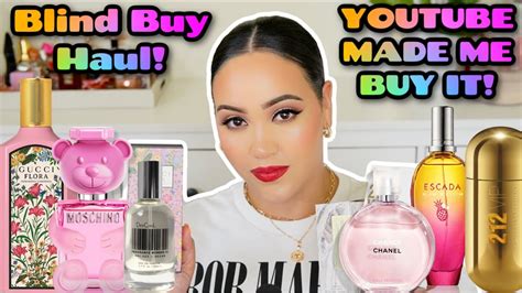 Blind Buy Perfume Haul Youtube Made Me Buy These Fragrances New