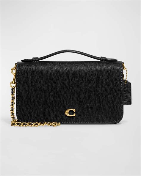 Coach Crossgrain Leather Chain Crossbody Bag Neiman Marcus