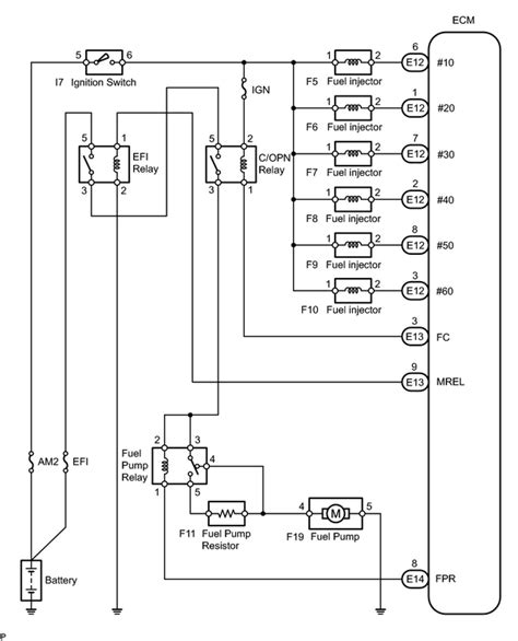 2003 Toyota Tacoma Fuel Pump Relay Location