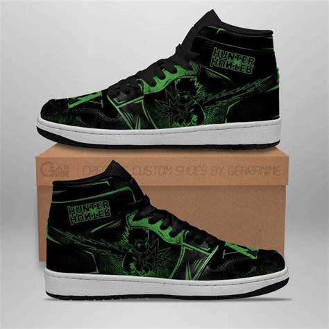 Gon Freecss Hunter X Hunter Basketball Sneakers Dark Hxh Anime Running